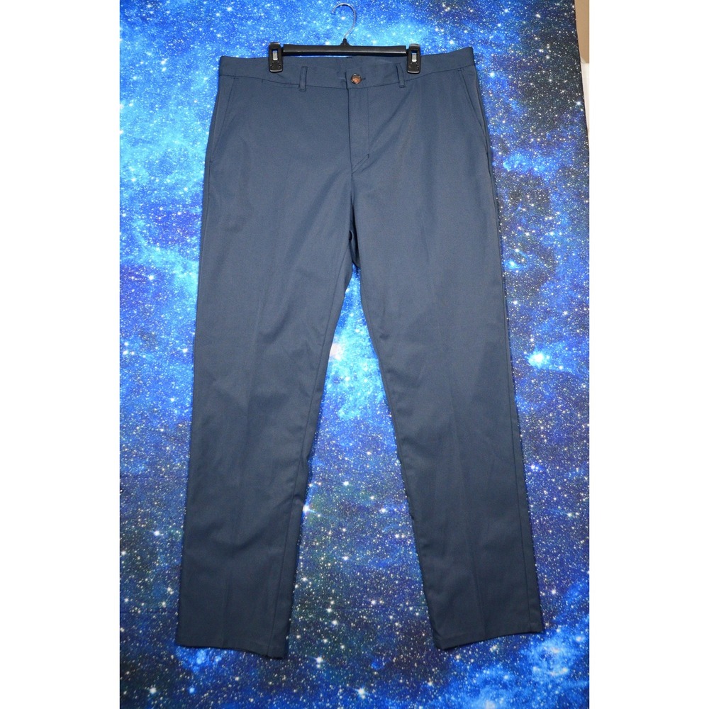 Extracurricular‎ Pants Mens 38x32 Blue Chino Golf Performance Casual Polyester